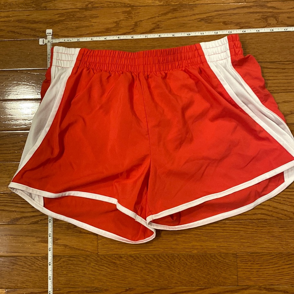 Running shorts with underwear built in